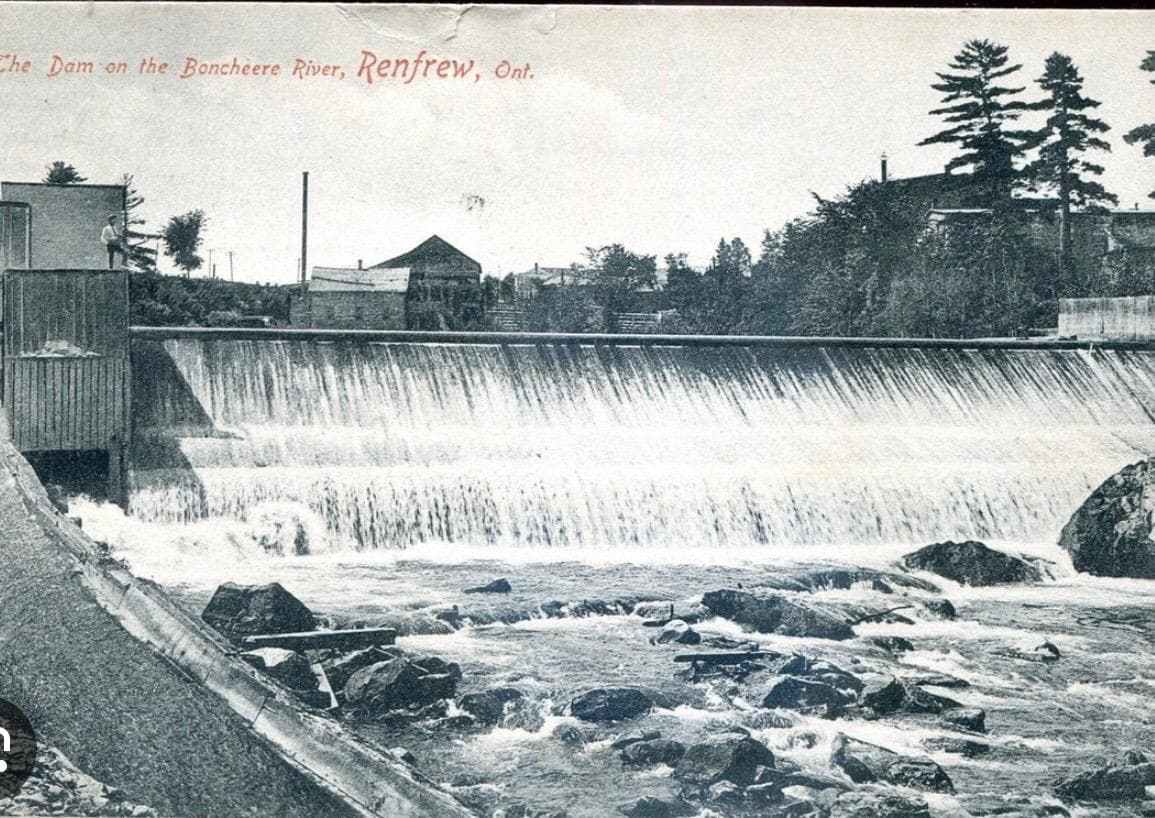 Bonnechere River Dam, Renfrew